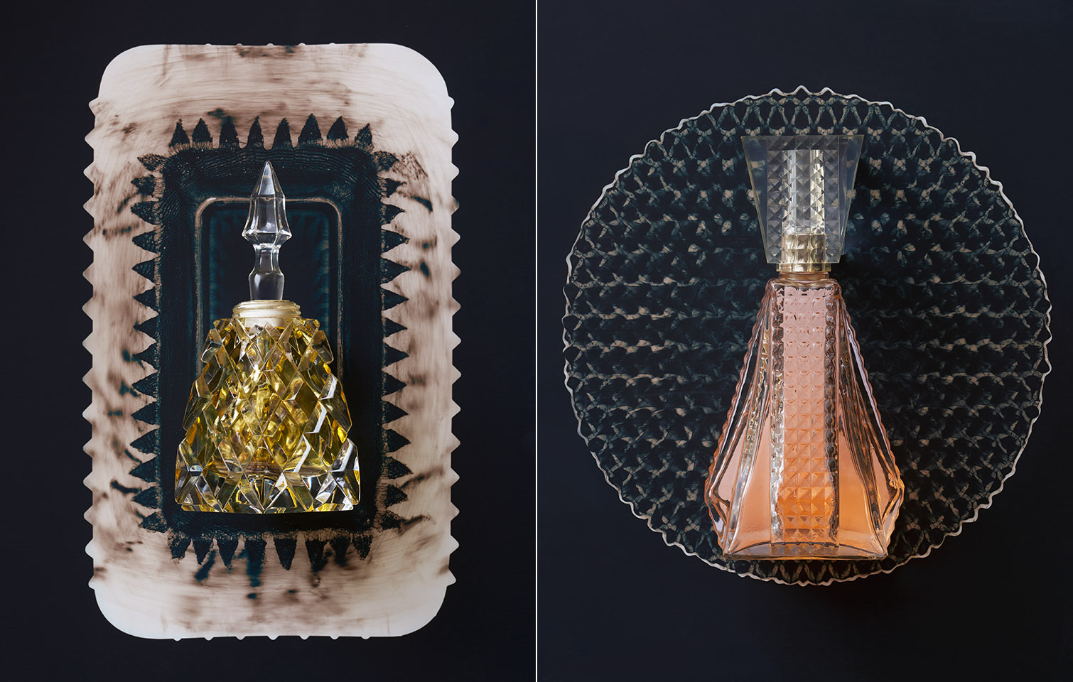 perfume photogram rayograph toned